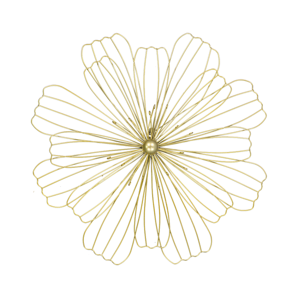 Blossom Flower Metal Wall Decor - Large (7808-JM3039-0L)