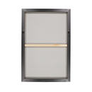 Blue Abstract Geo I On Canvas With Frame (0018-PM0287-00)