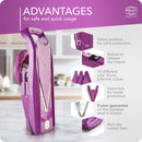 Swissmar - Borner V5 Slicer w/ 3 Inserts - Purple (5V58110)