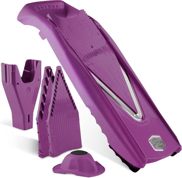 Swissmar - Borner V5 Slicer w/ 3 Inserts - Purple (5V58110)