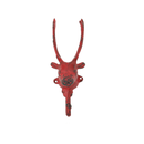 Buck Hood Decor- Red (7168-AX1342-RD)