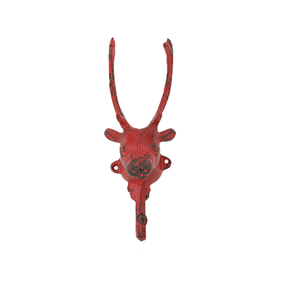 Buck Hood Decor- Red (7168-AX1342-RD)