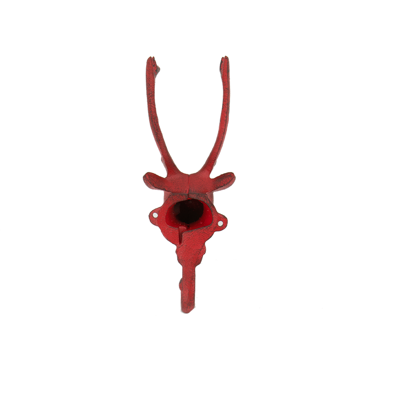 Buck Hood Decor- Red (7168-AX1342-RD)