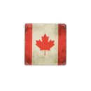Canada Coaster - S/4 (9044-AM7053-S4)