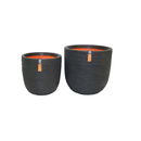 Capi - 2-PC Europe Planter (1869879-BLK)
