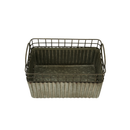 Cascoon Basket With Handle - S/2 (7603-NM8031-S2)