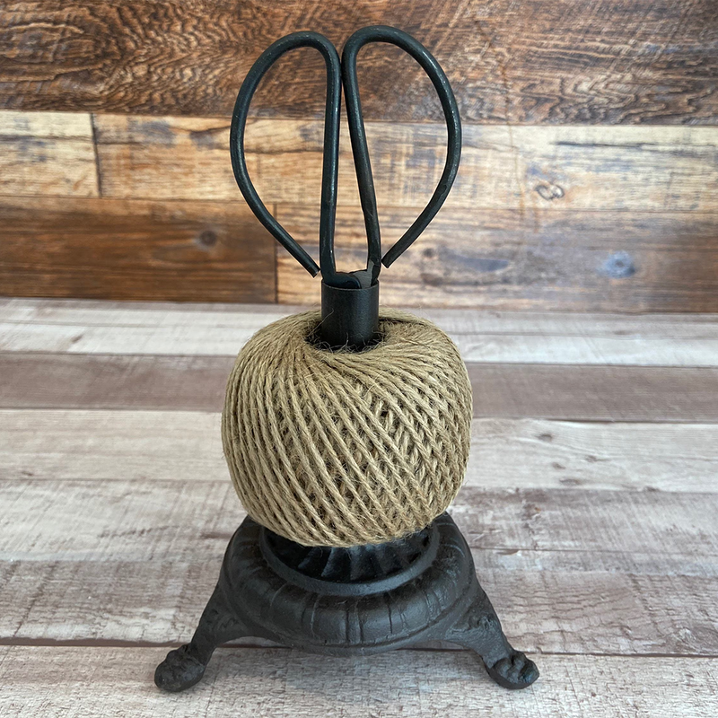 Cast Iron Twine Holder With Snips (8811-T1515T-00)