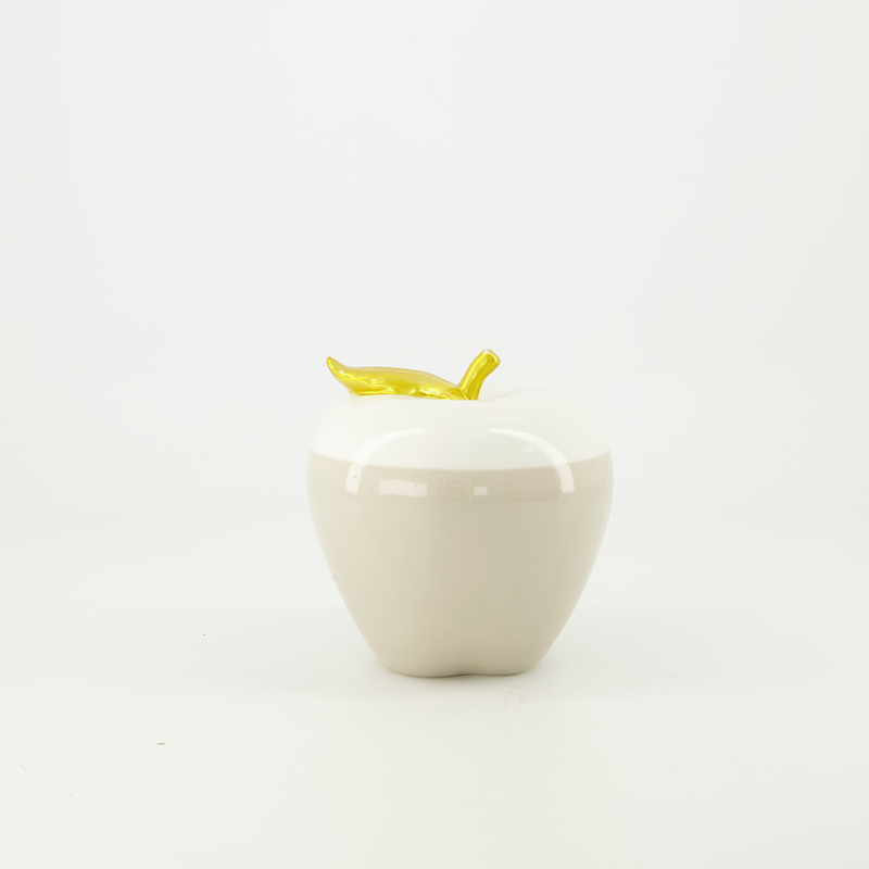 Ceramic Apple Design Table Decor (Large) (KIH1048-GREY)