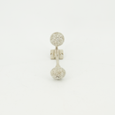 Ceramic Flower Pattern Hook (4156-JM2588-00)