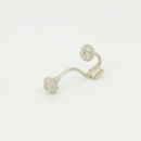 Ceramic Flower Pattern Hook (4156-JM2588-00)