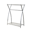 Cross Standing Towel Rack With Bottom Shelf (3120-GM3731-00)