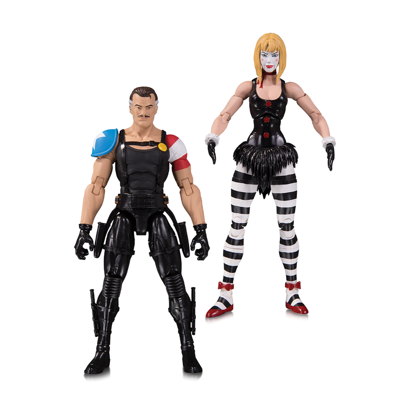 DC Collectibles - Doomsday Clock Comedian & Marionette Figurines 2 Pack (1491)