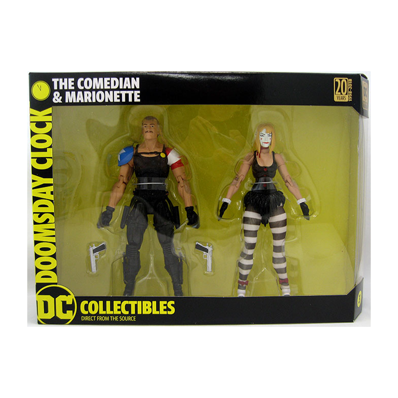 DC Collectibles - Doomsday Clock Comedian & Marionette Figurines 2 Pack (1491)
