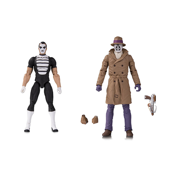 DC - Doomsday Clock: Rorshach & Mime Figurines: 2 Pack (1492)