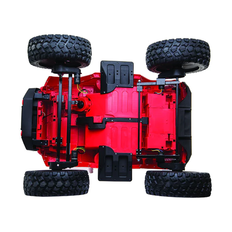 Kids' 12V Big Tire Off Road Jeep - Red (DG81719R)