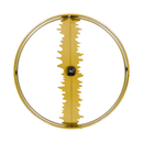 Dante Waves Wall Clock (7180-HM8472-CK)