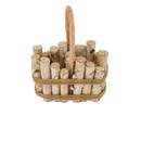 Decorative Bottle Holder Of Mini  Birch (300390)