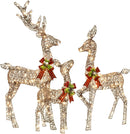 Hoyechi - 3 Piece Rattan Deer Family (3PC-DEER)