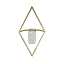 Diamond Metal Wall Pot (7808-JM3042-00)