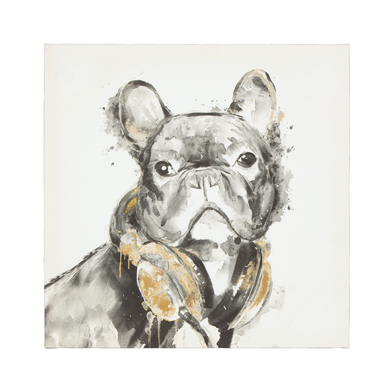 Dog canvas Black (063-9608)