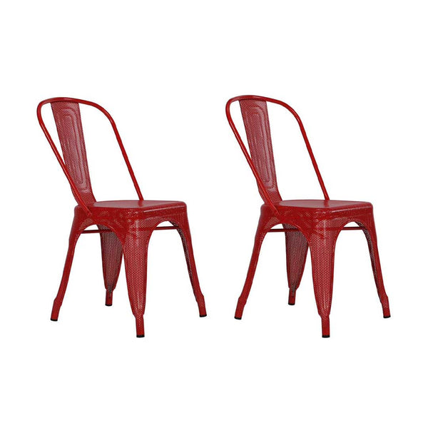 Dorel - Nova Metal Mesh Dining Chairs (Set of 2) (C000003)