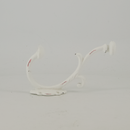 Double White Wall Hook (8811-000076-WH)