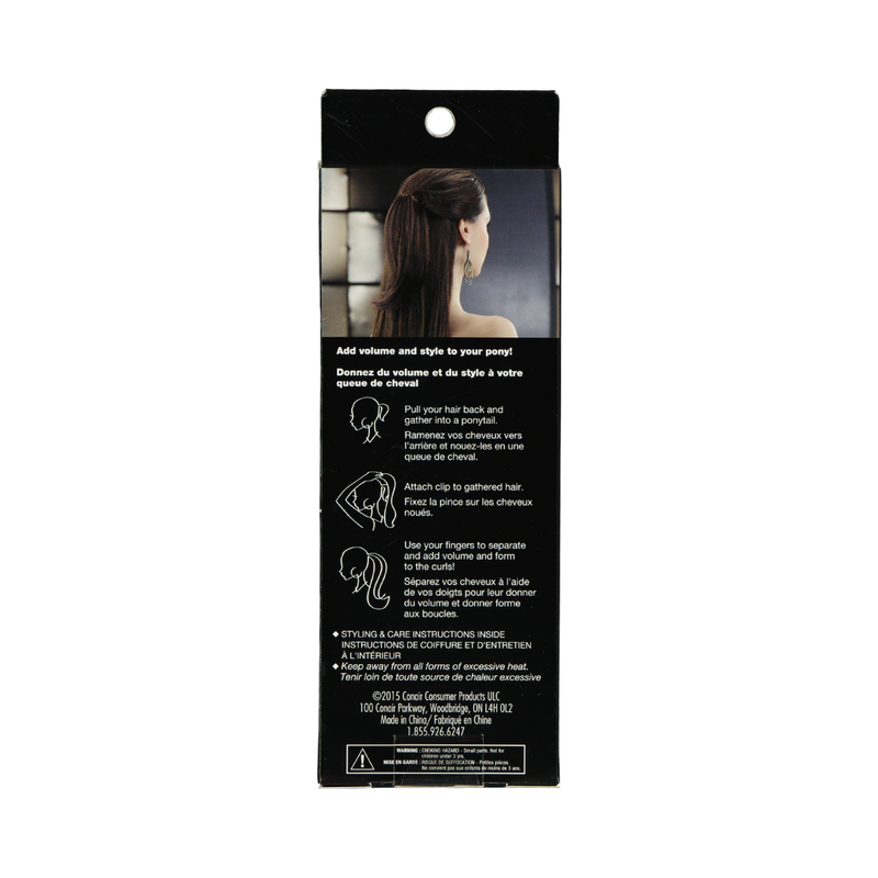 Conair - Faux Hair Clip DK Brunette (28269WC-24PK)