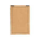 Floral Wall Plaque With 6 Hooks (9876-JM3384-00)