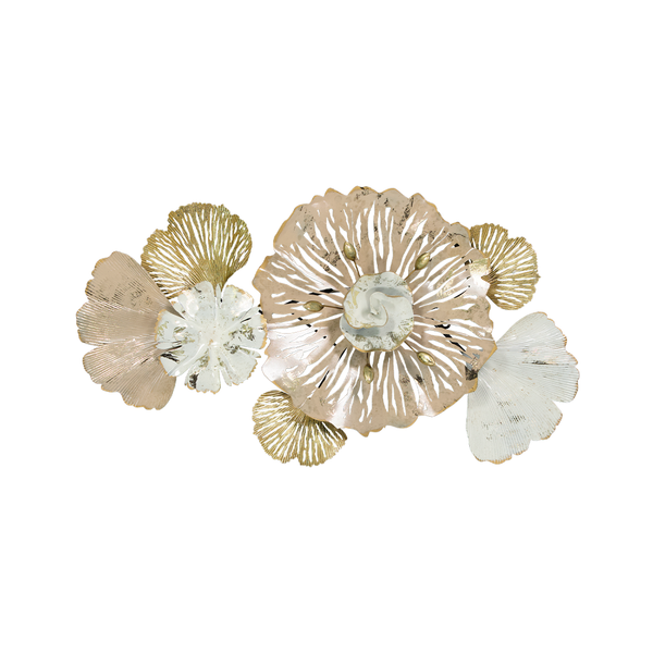 Flowers Metal Wall Decor (7528-LM3858-00)