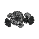 Flowers Metal Wall Decor (7528-LM3858-00)