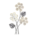 Flowers Metal Wall Decor (7528-JM2817-00)