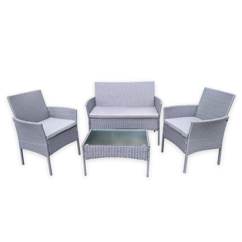 Rattan Garden 4 Piece Sofa Set (WR-S008AG)