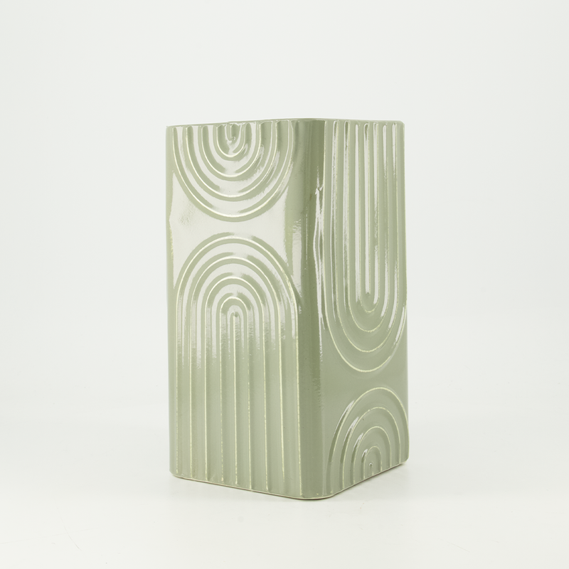 Gadar Metal Tall Vase - Small (7808-JM2528-0S)