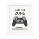 Gamer Zone Canvas Print W/ Frame (2020-LM3932-00)
