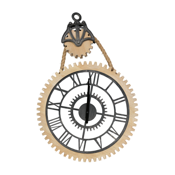 Gear Wall Clock (7196-KM7161-CK)