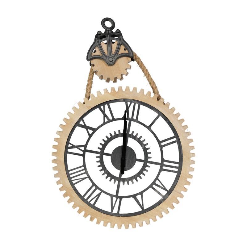 Gear Wall Clock (7196-KM7161-CK)