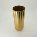 Gold Tall Round Metal Vase (7808-NM8210-0L)