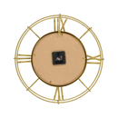 Grand Hotel Round Metal Wall Clock (7199-JM2632-CK