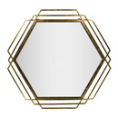 Hexagon Wall Mirror (7603-NM8041-MR)