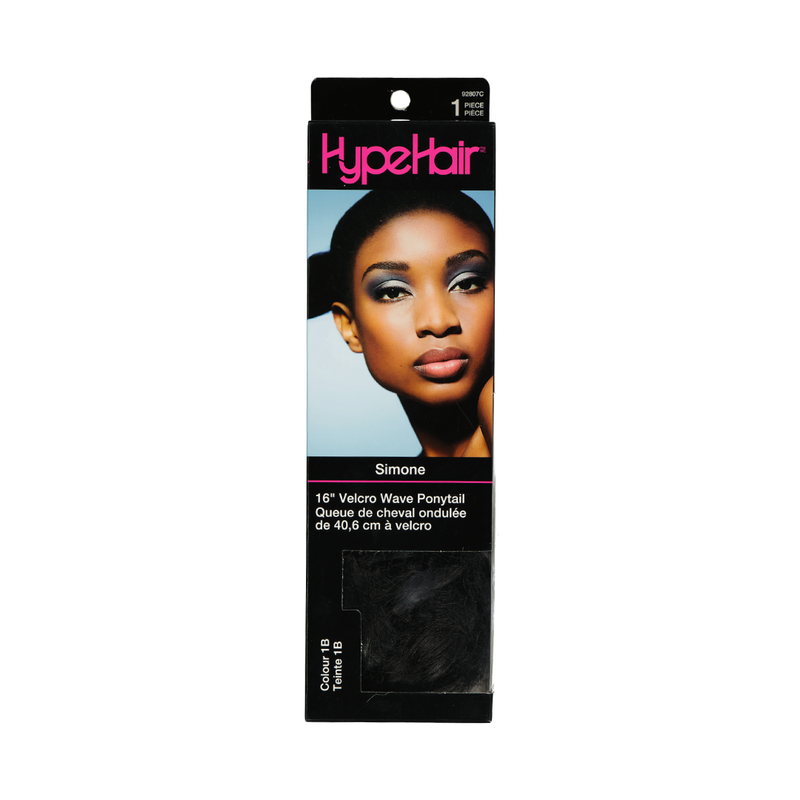 Conair - Hype Hair Simone 16In Wavy Velcro Ponytail (92807C)