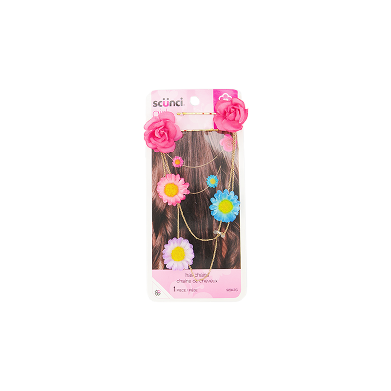 Conair - Kids Scunci 1pk Flower Hair Chain (92947C)