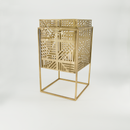 Kale Square Metal Plant Holders - Set of 2 (7890-JM2532-S2)