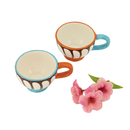 La Cote - Cappuccino Cups - 2pc Set (D7-99476AB)