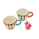 La Cote - Large Mugs - 2pc Set (D7-99479AB)