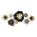 Layered Flowers Metal Wall Decor (7528-GM3659-00)
