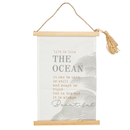 "Life Is Like The Ocean"  Hanging Wall Plaque (9876-JM3385-00)