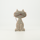 Light Grey Ceramic Kitten - small (9668-BM3264-0S)