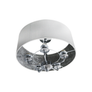 Lindsay Shade With Silver Inner Ceiling Lamp (1767-LM3966-00)