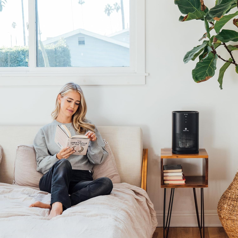Medify Air - Air Purifier With True HEPA H13 Filter (MA-14 BLK)