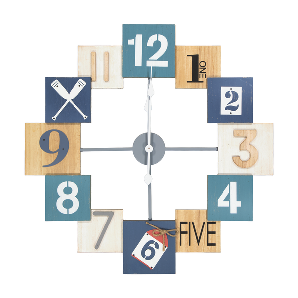 Mercasa Round Wall Clock (7199-LM3803-CK)